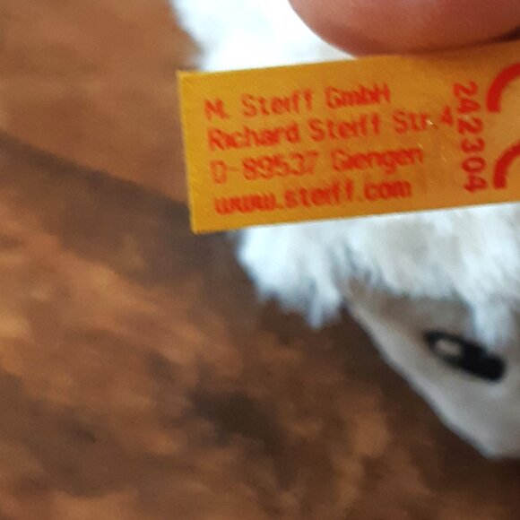 STEIFF "Lita Lamb" small plush toy - stuffie - excellent preloved condition - Picture 4 of 5